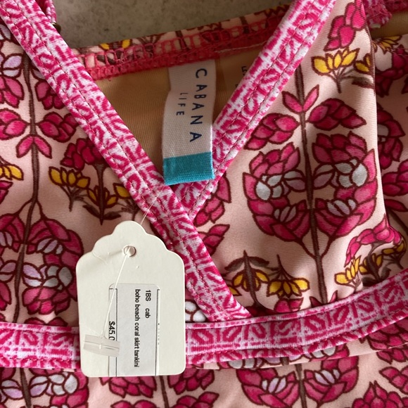 Cabana Life -Boho Beach Skirted Tankini - Picture 3 of 11